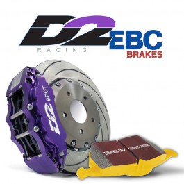 Plaquettes EBC pour Kits Gros Freins D2 Racing